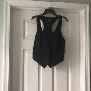 Black Bartender Vest by H&M